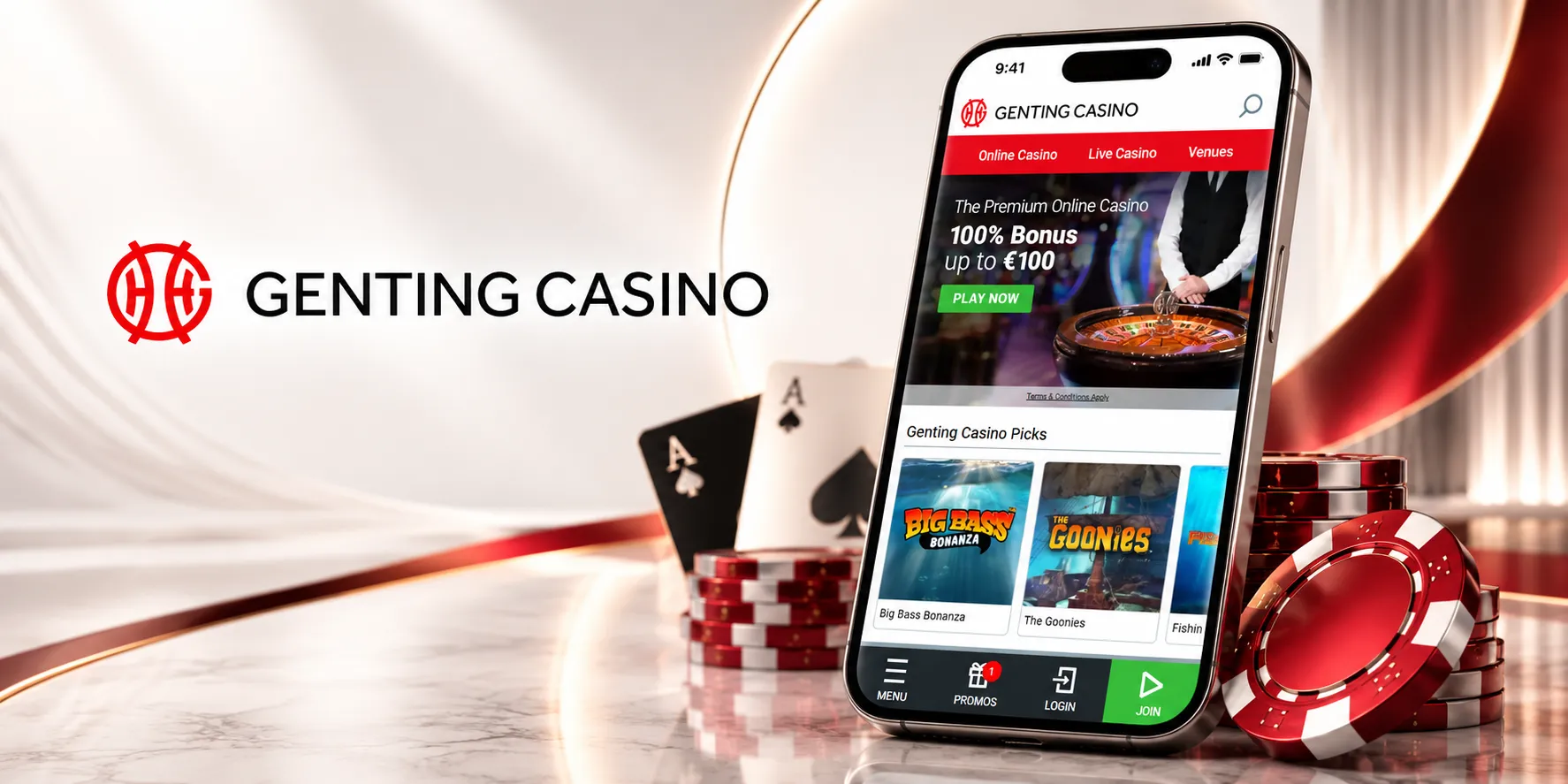 Genting Casino App Screenshot